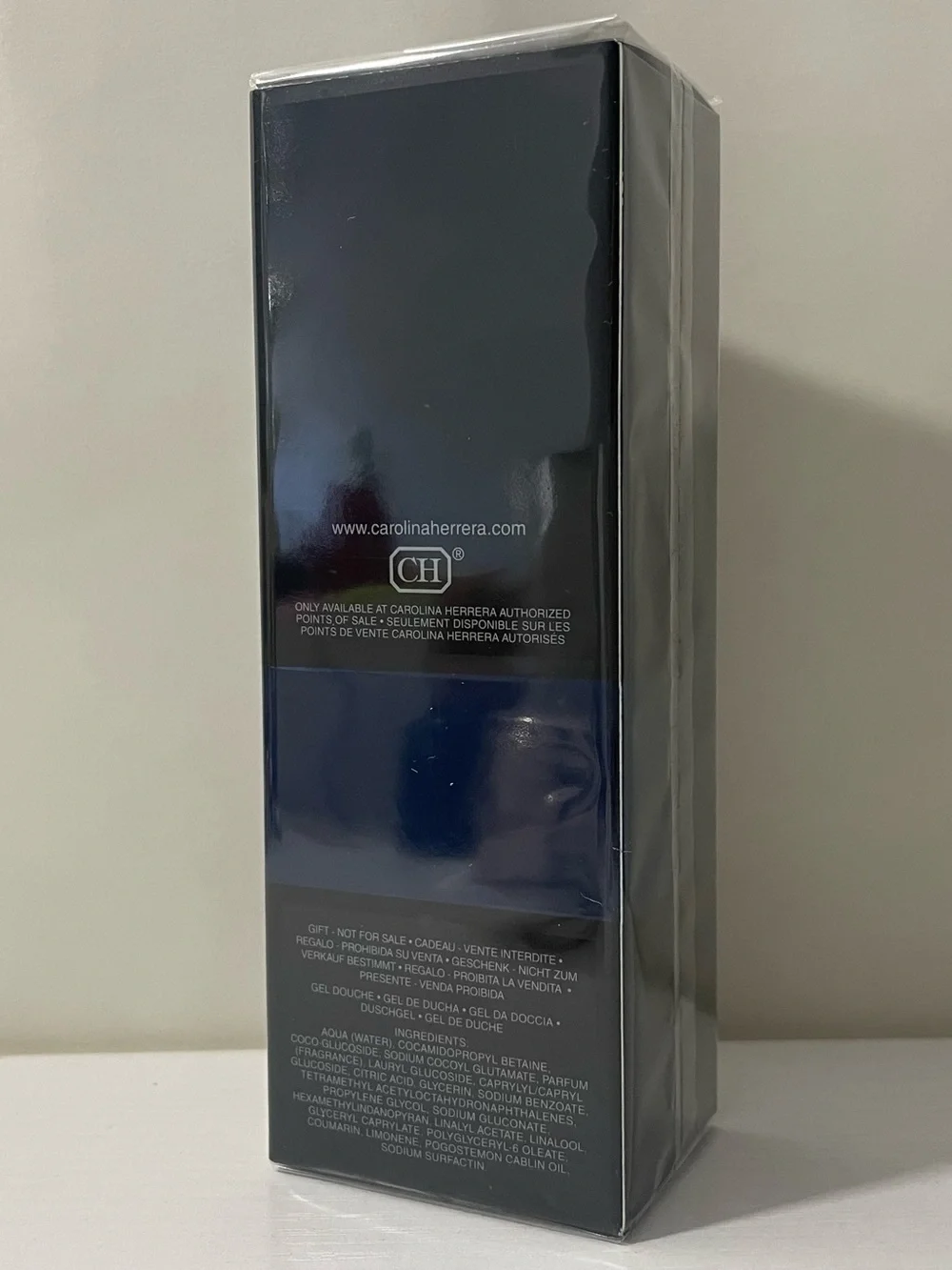 Carolina Herrera Bad Boy Cobalt Shower Gel 3.4 fl oz / 100 ml NIB SEALED